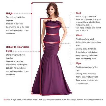 Custom Made Red Two Pieces Sequin Long Prom Dress,..