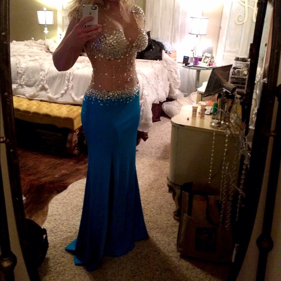 Rhinestone Mermaid Prom Gown,royal Blue Prom Dresses,royal Blue Evening Gowns,beaded Party Dresses,unique Prom Dress,graduation Dress,
