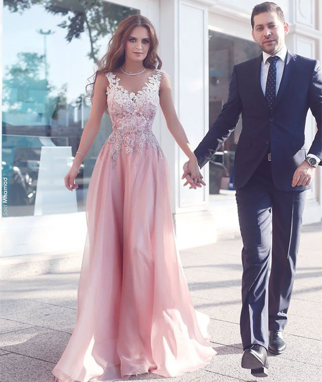 Evening Dress,sexy Prom Dress,pink Chiffon Prom Dress,sleeveless Evening Gown,floor Length Party Dress,graduation Dress,a-line Prom Dresses
