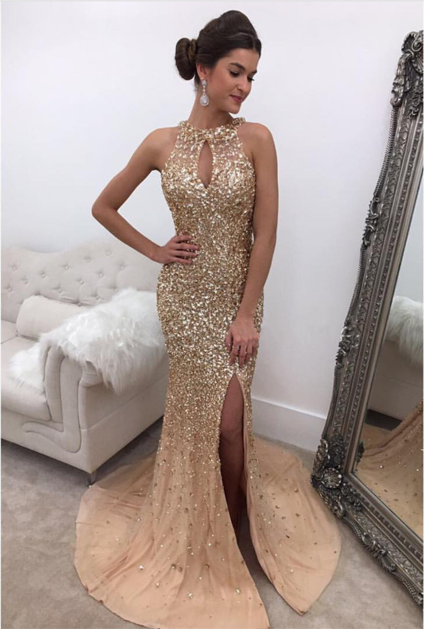 Champagne Mermaid Dress