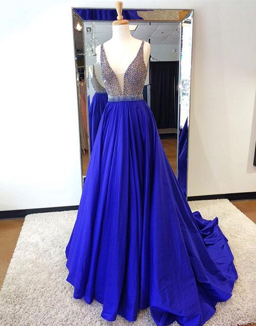 sachin and babi light blue dress Chic A-Line Prom Dresses 2025: Stunning Styles to Choose – The Dress Outlet main image 0
