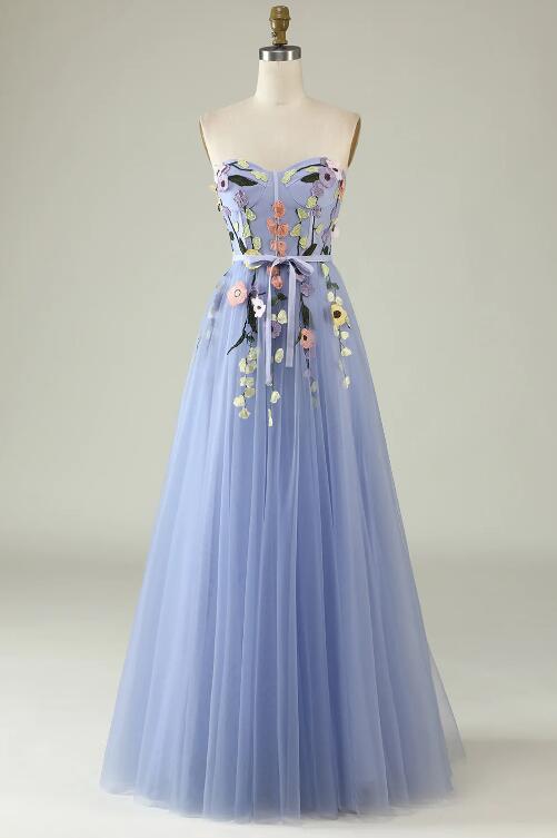 Women's Lavender Abstract Print A-Line Dress