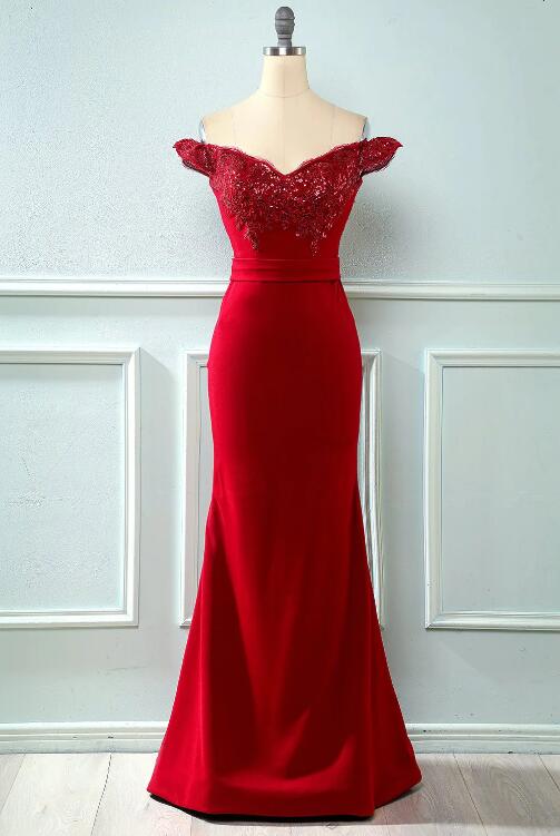 Sparkly Strapless One Shoulder Sequins Mermaid Prom Dress Formal Evening Dress Y7695 main image 0