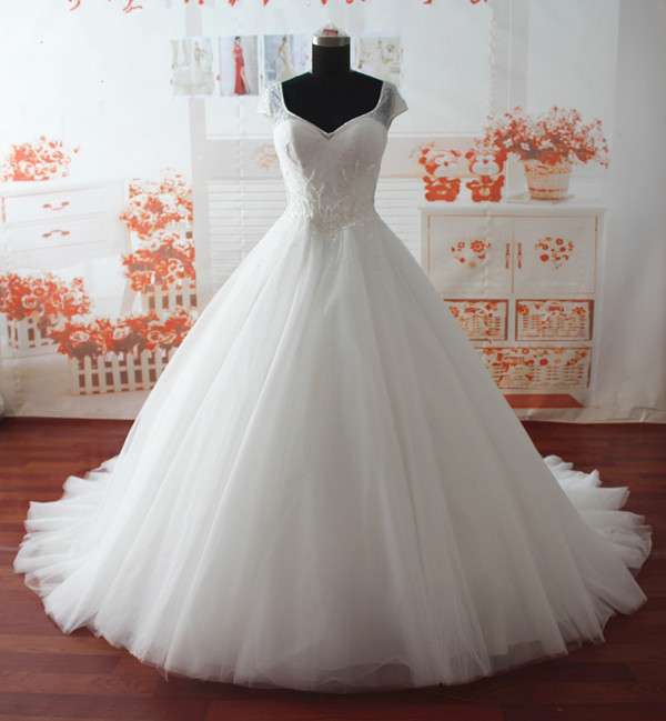 Weddings Princess Wedding Dresses,beaded Wedding Dress,luxury Wedding Dress, Custom Wedding Dress, Modest Wedding Dress, Floor-length Wedding