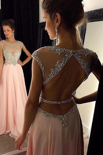 High Quality Pink Prom Dresses,Pink Evening Gowns,Simple Formal Dresses,Prom Dresses,Teens Fashion Evening Gown 