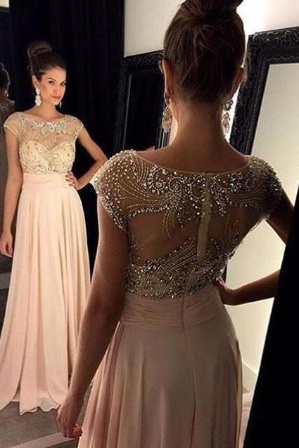 Sexy Pink Prom Dresses,Pink Evening Gowns,Simple Formal Dresses,Prom Dresses,Teens Fashion Evening Gown 